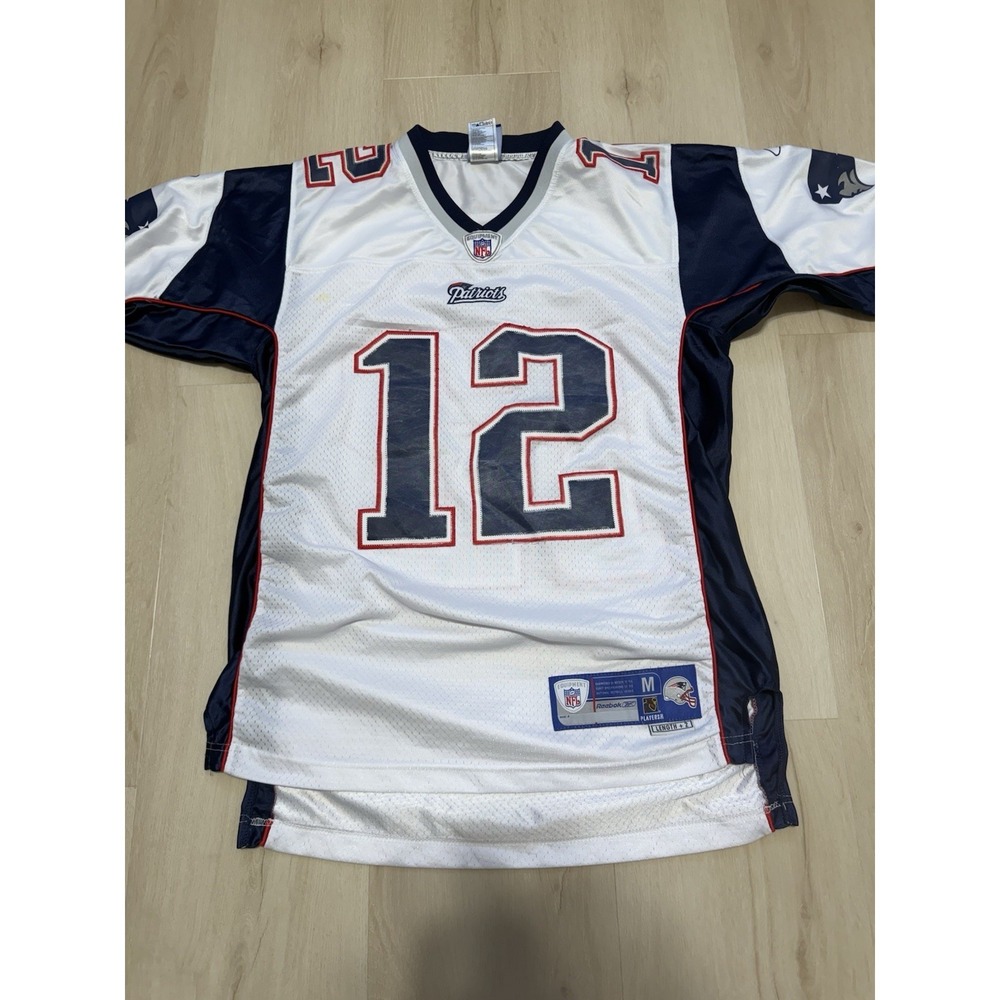 Reebok Onfield New England Patriots Tom Brady Jersey Men's Size Medium